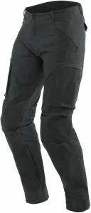Dainese Combat Tex Pants Black 31T Štandard Textilné nohavice