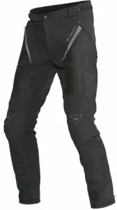 Dainese Drake Super Air Tex Black/Black 62 Štandard Textilné nohavice