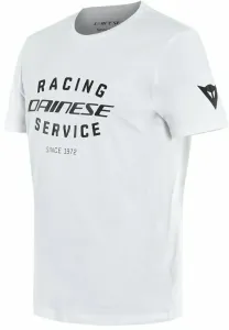 Dainese Racing Service T-Shirt White/Black 2XL Tričko