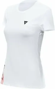 Dainese T-Shirt Logo Lady White/Black L Tričko