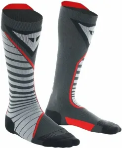 Dainese Ponožky Thermo Long Socks Black/Red 39-41