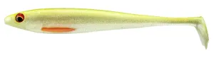 Daiwa gumová nástraha prorex duckfin shad xl ghost lime - 25 cm 110 g