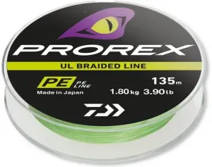 Daiwa pletená šňůra Prorex UL Braided Line 0,60mm 135m