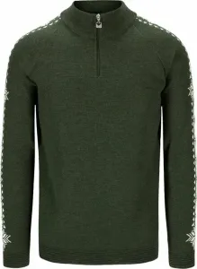 Dale of Norway Geilo Mens Sweater Dark Green/Off White L Sveter