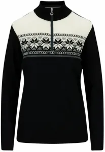 Dale of Norway Liberg Womens Sweater Black/Offwhite/Schiefer M Sveter