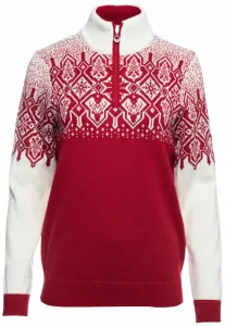 Dale of Norway Winterland Womens Merino Wool Sweater Raspberry/Off White/Red Rose L Sveter