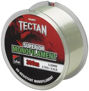 DAM Damyl Tectan Superior Monofilament Green Transparent 0,14 mm 2 kg 300 m