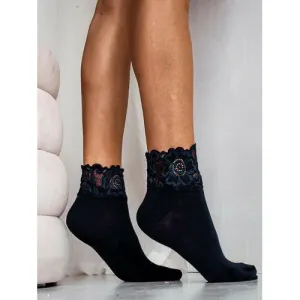 Dámske ponožky s čipkou LEXY veľkosť: 37-41 #8826307