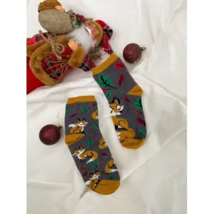 Detské vzorované ponožky+ veľkosť: 32-34 #4089002