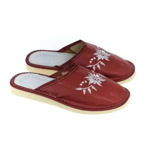 Dámske červené papuče KAYLA #6192511