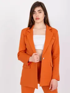 Oranžové elegantné dámske sako Veracruz - L