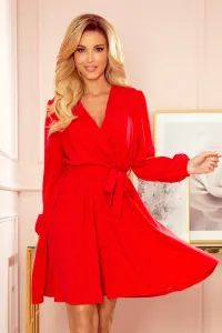 Červené krátke šaty Veľkosť: S/M