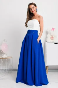 Modrá dlhá sukňa Veľkosť: L