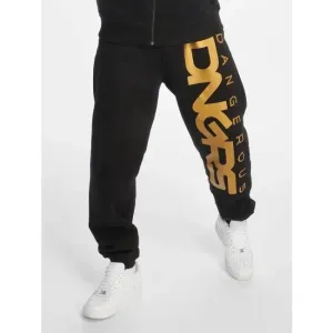 Dangerous DNGRS Classic Sweat Pants black/gold - Size:4XL