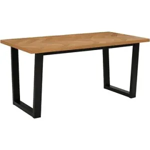 Danish Style Jedálenský stôl Grebor, 140 cm, hnedý