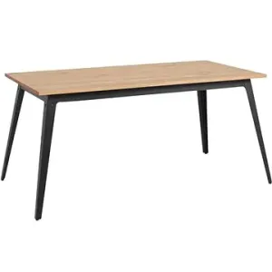 Danish Style Jedálenský stôl Milt, 160 cm, borovica/čierny