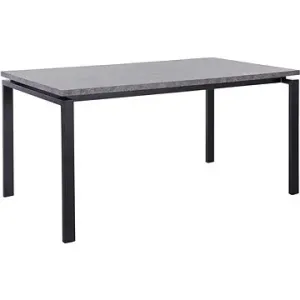 Danish Style Jedálenský stôl Saja, 160 cm, sivý