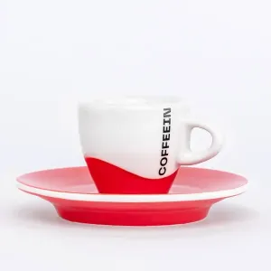 Šálka na espresso COFFEEIN (50ml) - červená