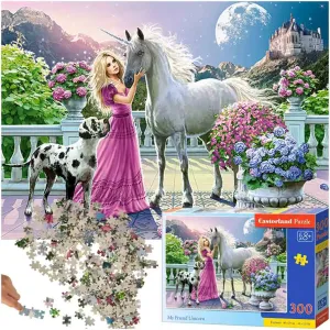CASTORLAND Puzzle 300 dielikov My Friend Unicorn - 8+