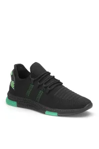 DARK SEER Unisex Black Green Sneakers