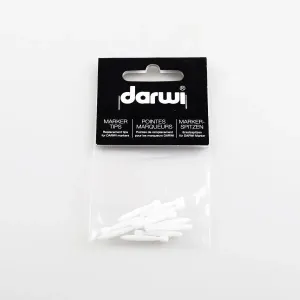 DARWI ACRYL OPAK - Náhradný hrot do hrubej akrylovej fixy 10 ks 6ml/3mm