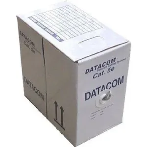 Datacom, drôt, CAT5E, FTP, PE vonkajší, 305 m/box