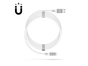 Kábel DELIGHT 55446M-WH USB/Micro USB 1,2m White
