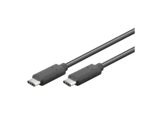 PremiumCord ku31cc1bk USB-C/male - USB-C/male, 1m, černý