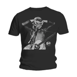 David Bowie tričko Acoustics Čierna M