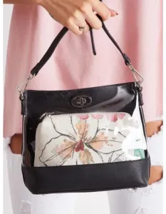 Dámska kabelka s kozmetickou taškou GALLY čierna