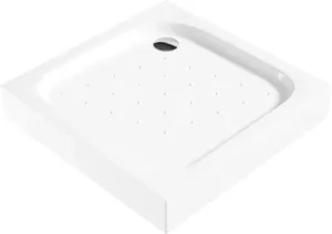 DEANTE - Funkia biela - Akrylátová sprchová vanička, štvorcová, 80x80 cm KTC_042B