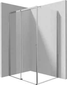 DEANTE/S - Sprchovací kút posuvné dvere 160 pevná stena 100 KTS_030P+KTSP016P+KTS_0P1X KERRIA/0291