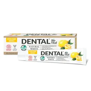 BioVital Dental Natural White prírodná zubná pasta s bieliacim účinkom 75 ml