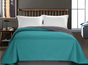 Prikrývka na posteľ DecoKing AXEL zelená