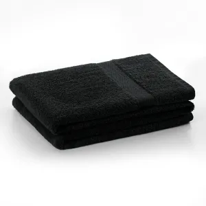 Bavlnený uterák DecoKing Maria čierny
