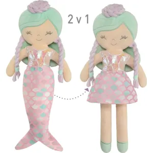 DECUEVAS TOYS - 20141 Plyšová bábika 2v1 OCEAN FANTASY - 36 cm