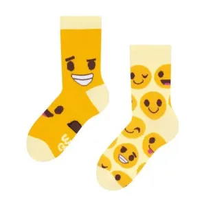 DEDOLES Detské veselé ponožky Dedoles smajlíky 23-26