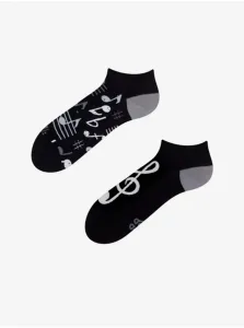Ponožky pre mužov Dedoles - čierna, sivá #4551563