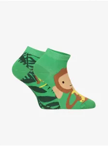 Ponožky pre mužov Dedoles - zelená, hnedá, žltá