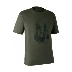 DEER HUNTER SHIELD Pánske tričko, khaki, veľkosť #8545047