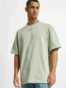 Green T-shirt with silicone print DEF