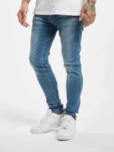 Urban Classics Rislev Slim Fit Jeans MidWash midblue washed - Size:30/32