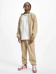 DEF Elastic plain track suit beige - Size:4XL