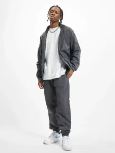 DEF Elastic plain track suit grey - Size:3XL