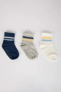 DEFACTO Baby Boy 3 Pack Cotton Long Socks #6621953