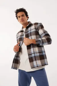 DEFACTO Regular Fit Checked Lumberjack Long Sleeve Shirt