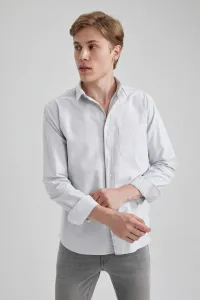 DEFACTO Regular Fit Oxford Long Sleeve Shirt #8093781