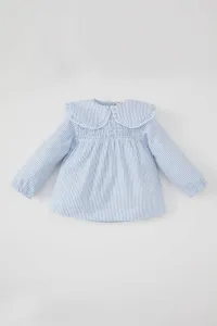 DEFACTO Baby Girl Baby Collar Flared Poplin Shirt #9546824
