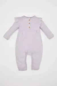 DEFACTO Baby Girl Newborn Heavy Fabric Jumpsuit #9610671