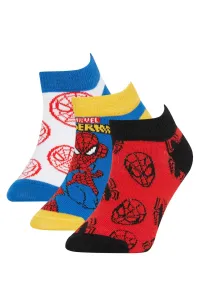 DEFACTO Boy Marvel Spiderman Licensed 3 Pack Cotton Booties Socks #6615228